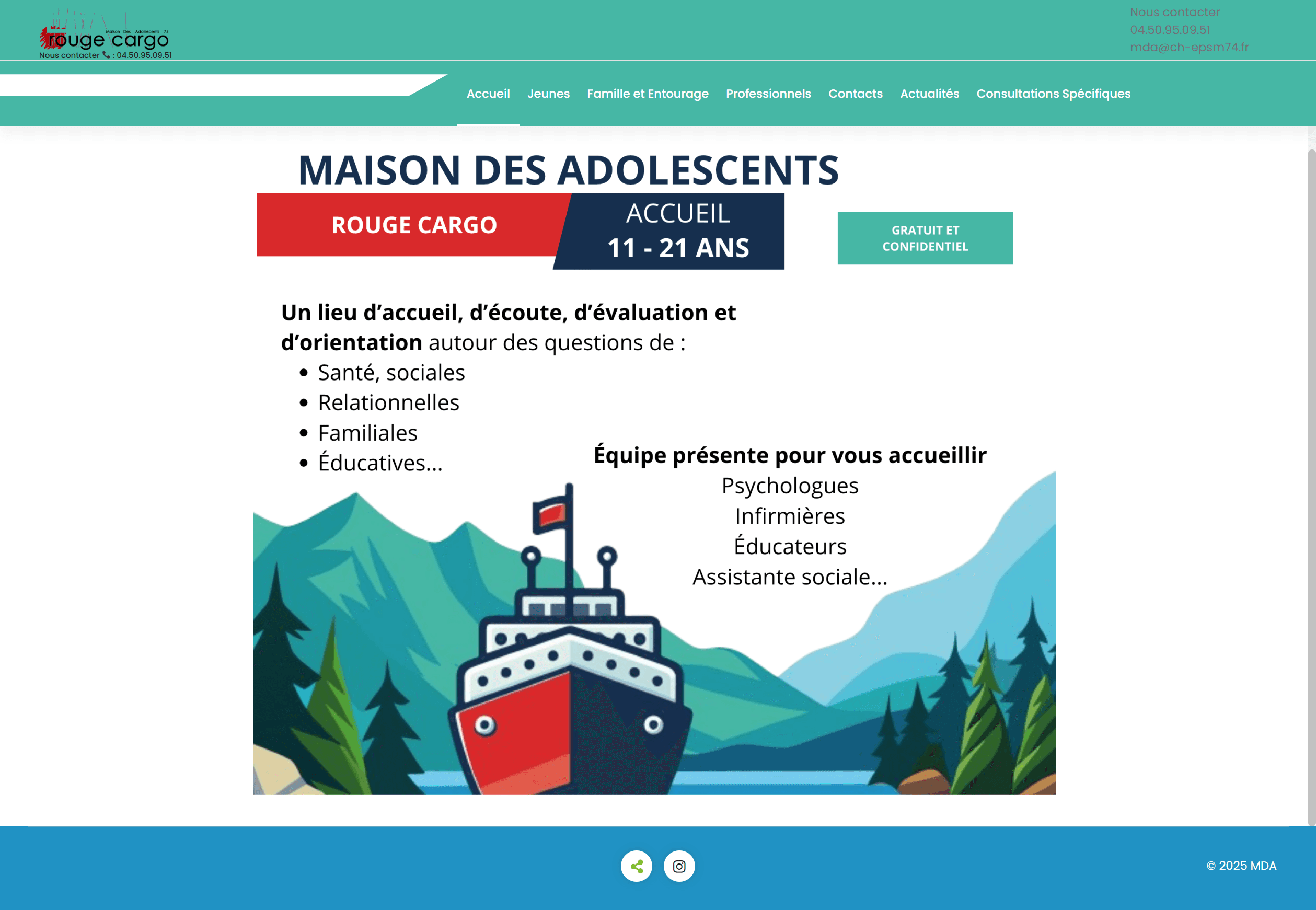 Maison des Adolescents 74