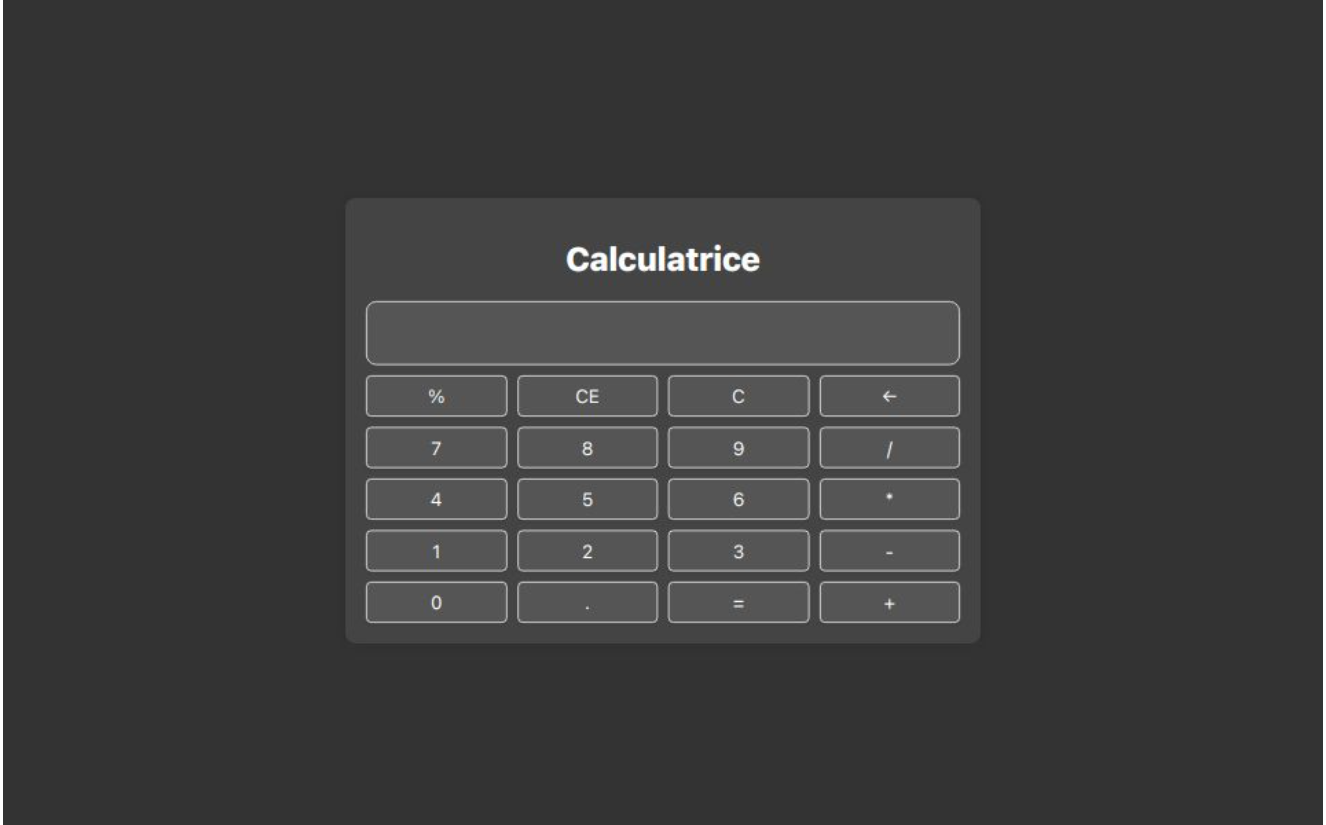 Calculatrice en ligne